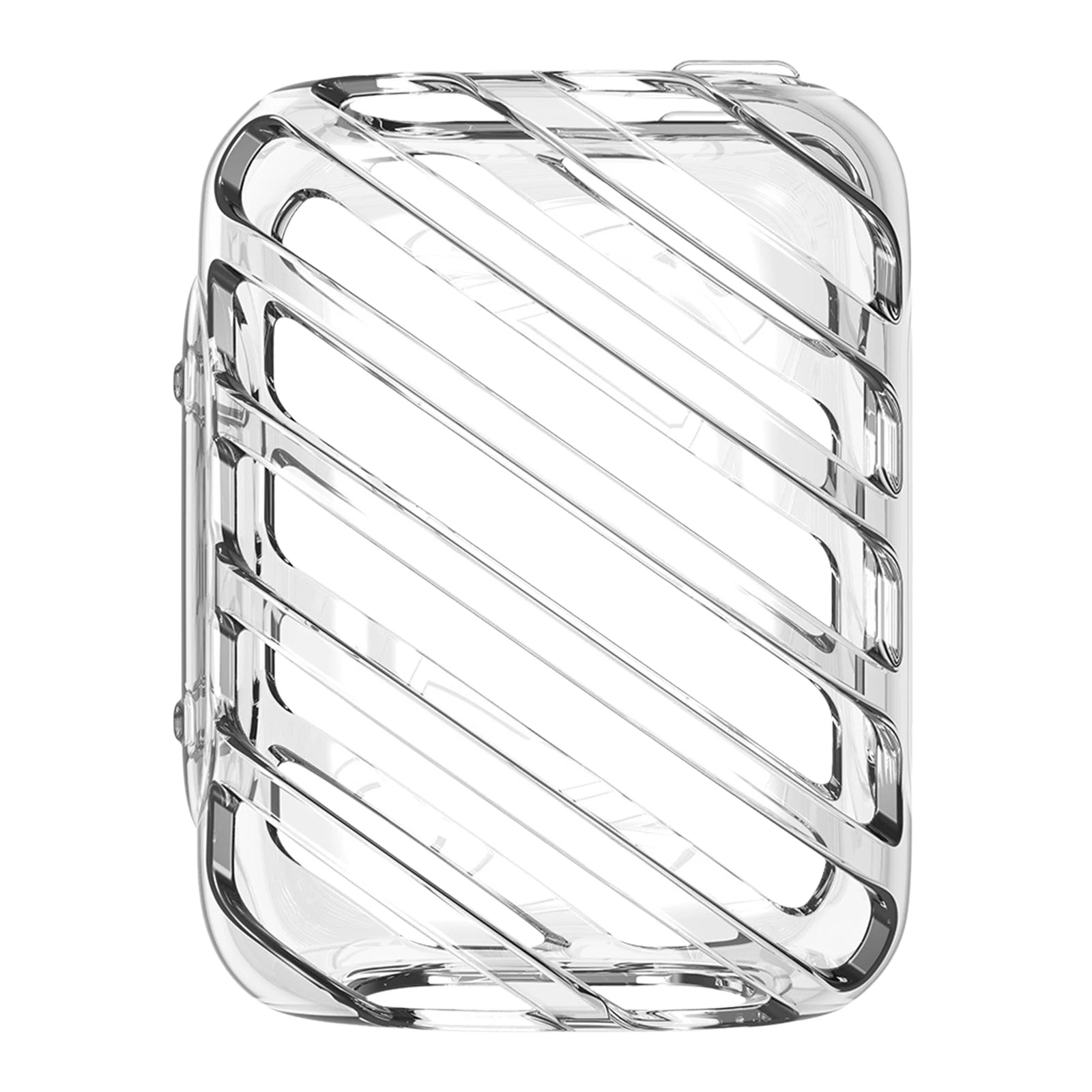 TPU Hollow Out Protective Cover for GO 5 Portable Speaker Anti Scratch Cover Clear Cover with Precise Cutouts Shockproof Qme Transparent