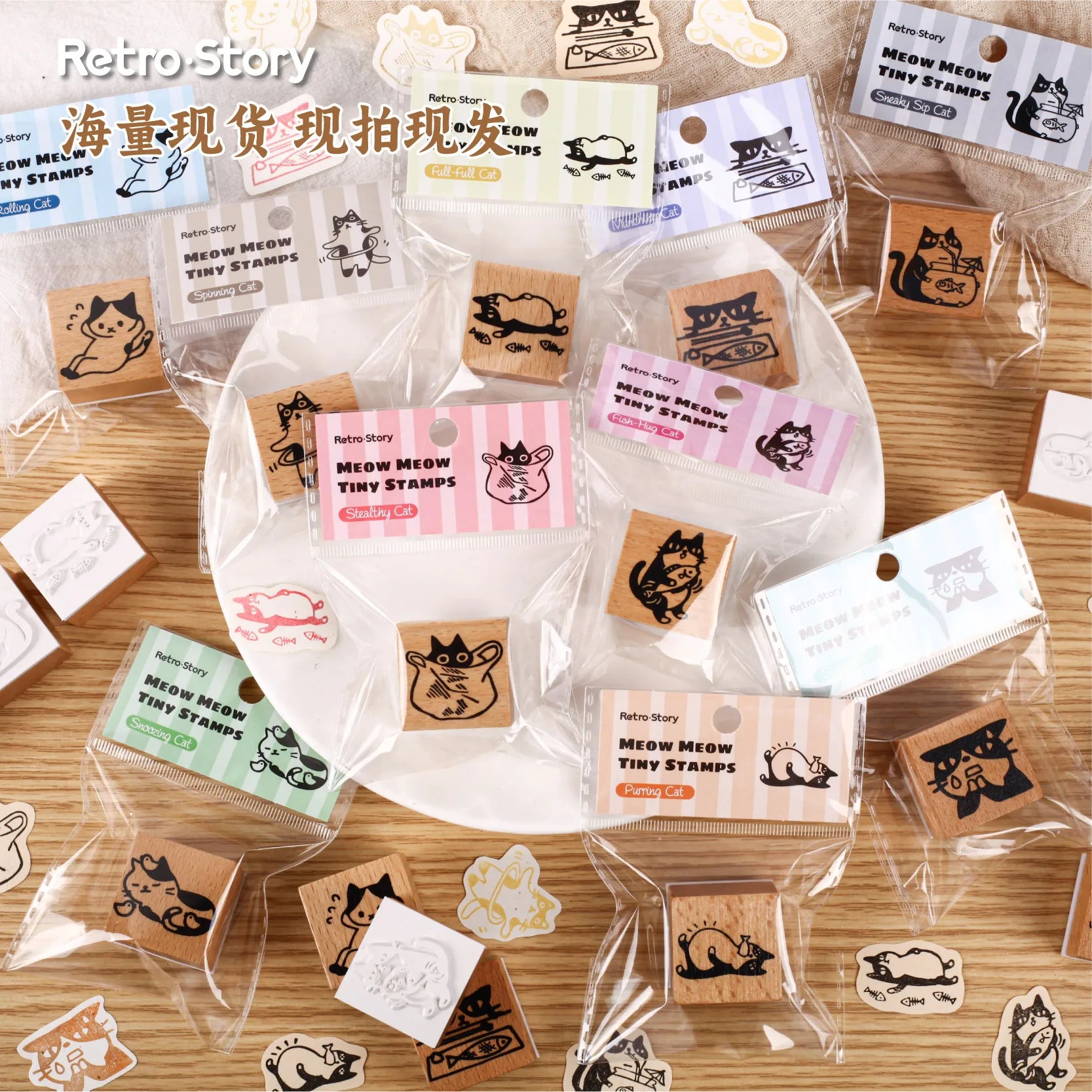 1pc Alphabet Stamps Vintage Wooden Rubber cute pet Stamp Set Stationery Seal Stamping For Card Making Planner Scrapbook Qme