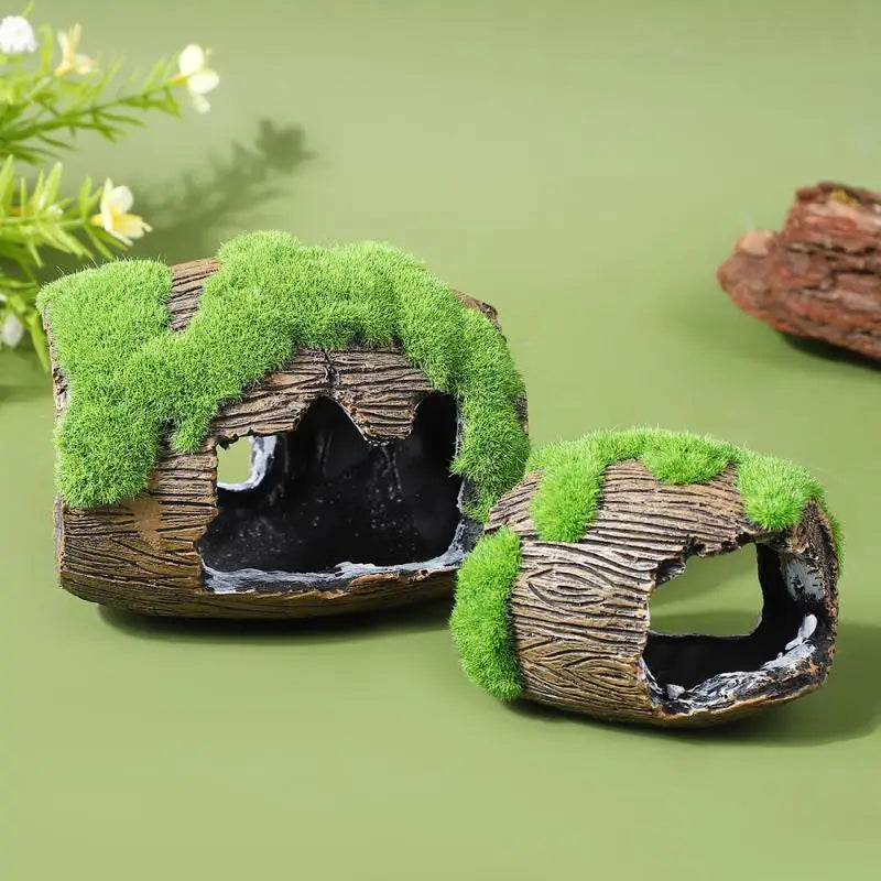Aquarium Decoration Fish Shelter Fish Tank Resin Ornaments Fish And Hiding Cave Aquarium Landscaping. Qme