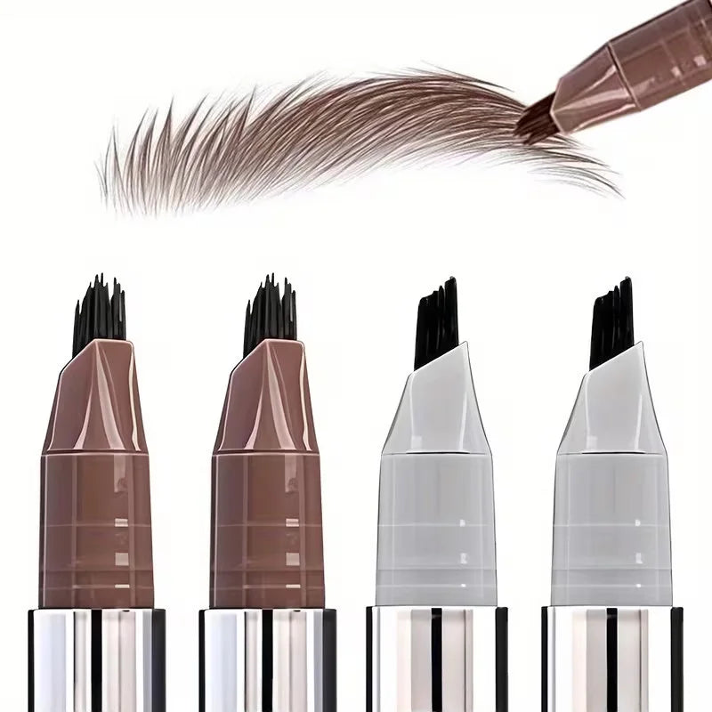 4H Waterproof AIYI Multi-prong Eyebrow Pencil Clearly Defined Qme