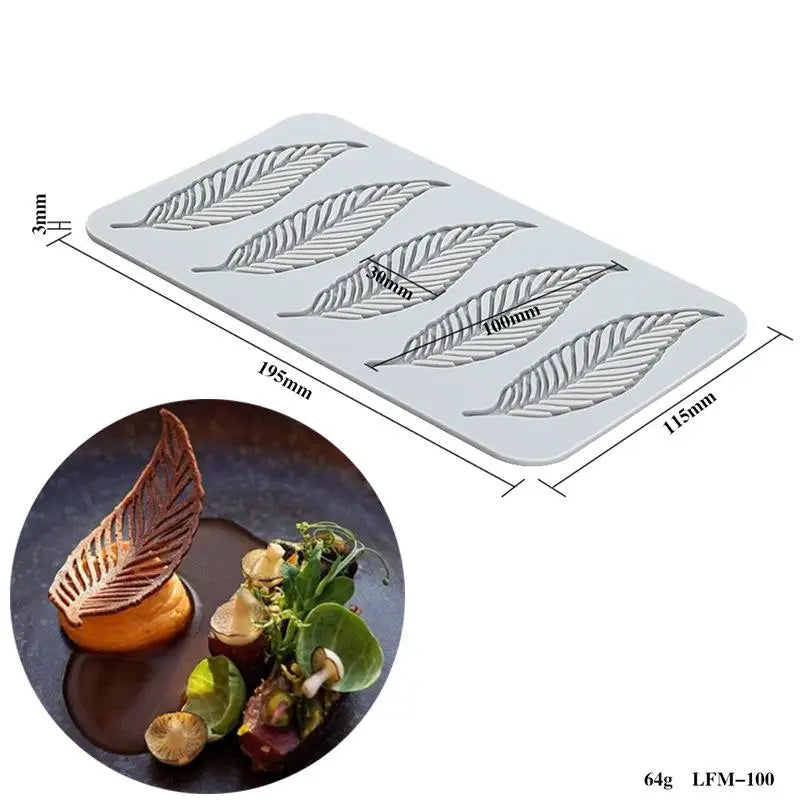 Silicone Fondant Molds Chocolate Mold Sugar Craft Gum Decorative Lace Qme LFM100