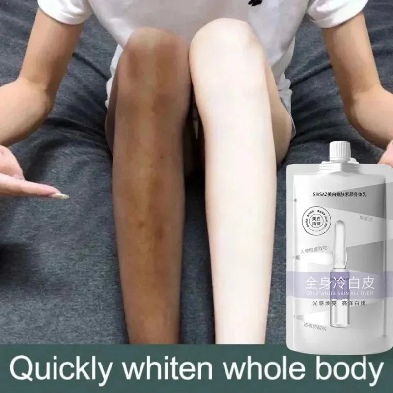 Body Whitening Cream Private Parts Underarm Knee Thigh Inner Melanin Bleaching Brighten Lotion Dark Skin Healthy White Body Care Qme