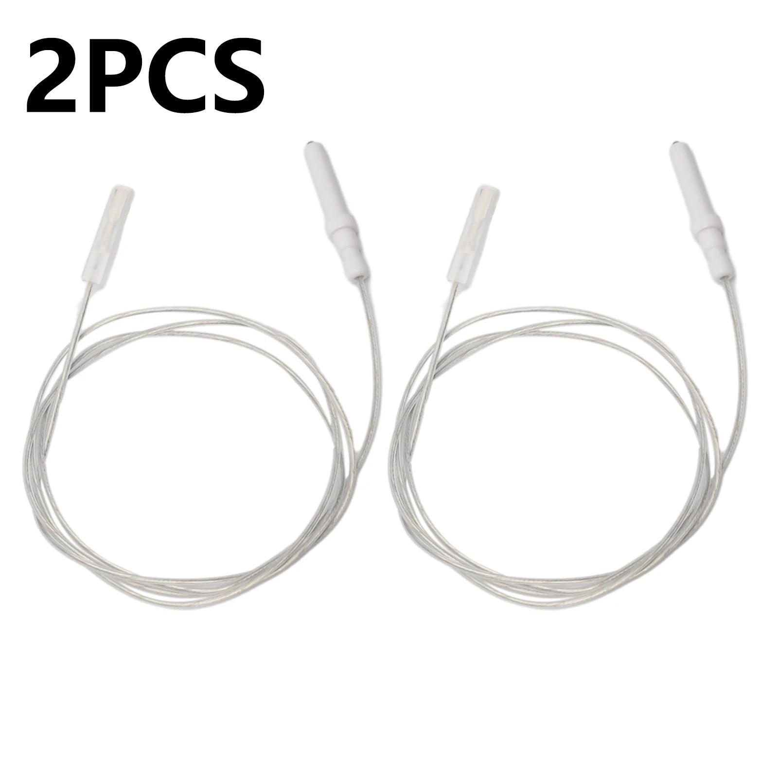 2pcs 35/40/45mm Gas Cooktop Stove Spare Igniter Electrode Spark Plug 900mm Wire Ignition Ceramic Pin For Most Brand Gas Cooker Qme 45mm