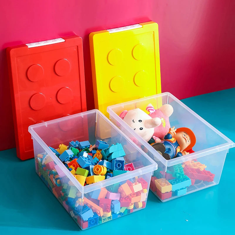 Stationary Holder Sundries Snack Container Kids Building Block Qme