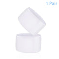 1Pair Soccer Shin Guard Strap Fixed Bandage Tape Fastener Shinguard Qme White
