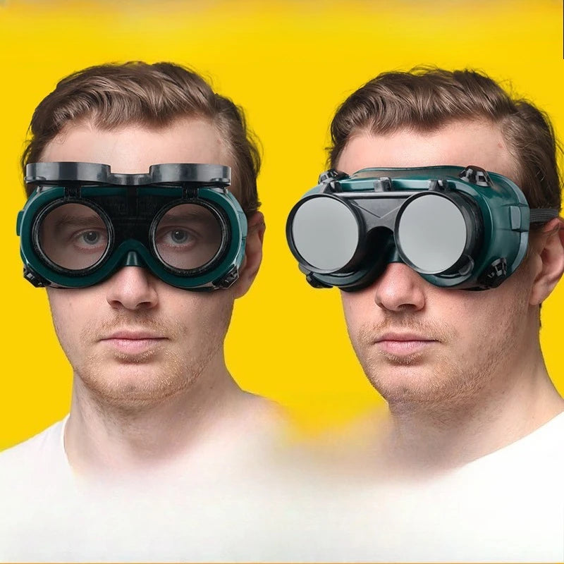 Welding goggles impact protection eye protection for welders dust prevention and ventilation during welding Qme