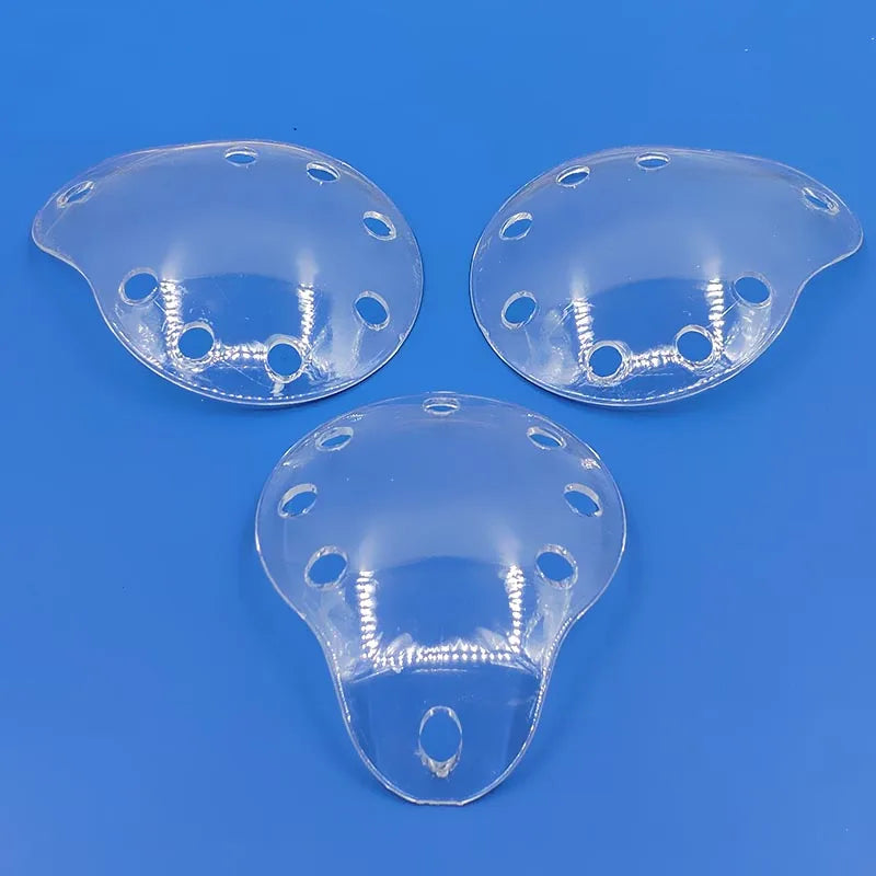 Eye Shields Ophthalmic Post-operative Protective Clear Plastic Porous Qme