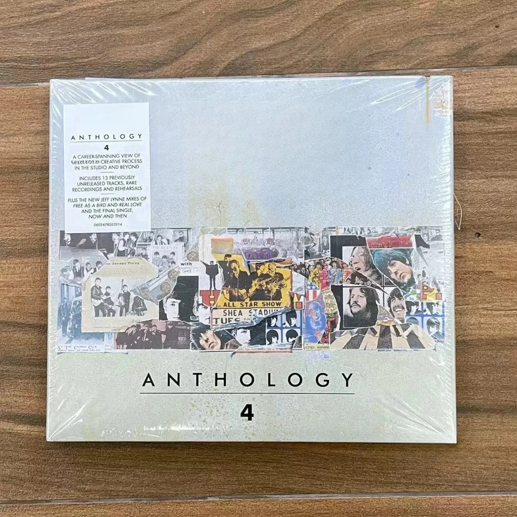 Classic Rock Music CD, Collage Themed Anthology Album, High-Fidelity Audio Disc for Music Fans, Home & Car Use Qme