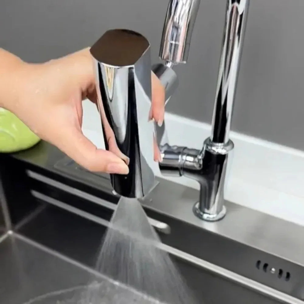 New Kitchen Faucet Waterfall Stream Sprayer Head Sprayer Filter Diffuser Water Saving Nozzle Faucet Connector Tap Accessorie Qme