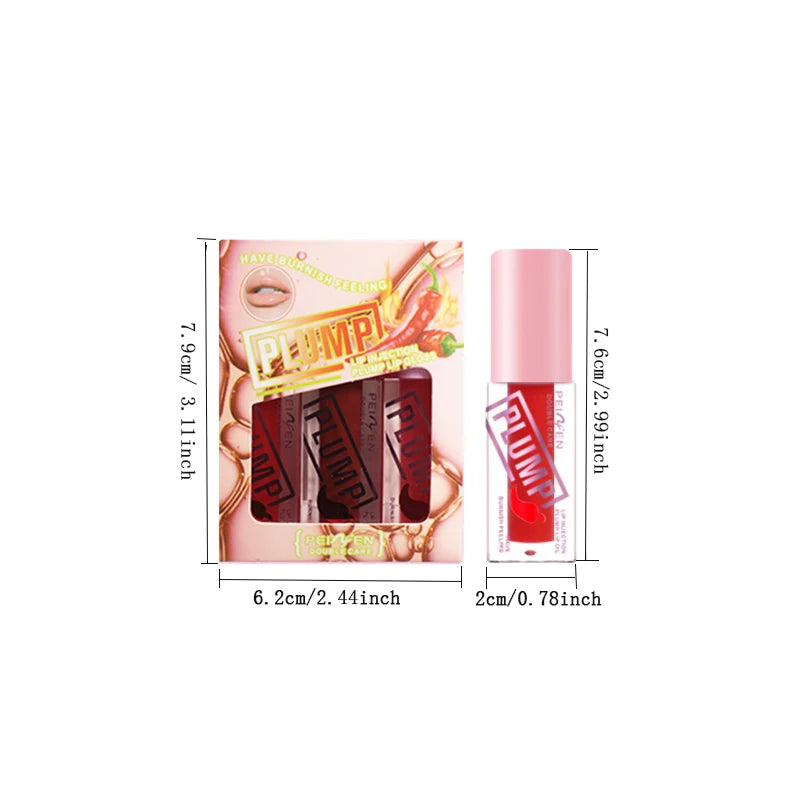 Moisturizing Lip Oil Nourishing Glossy Gloss Suitable Dry Lips Ideal Qme