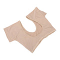 Underarm Sweat Vest Breathable Mesh 3 Layers Skin Color Washable Armpit Sweat Vest for Sports Washable Armpit Sweat Vest Qme Large