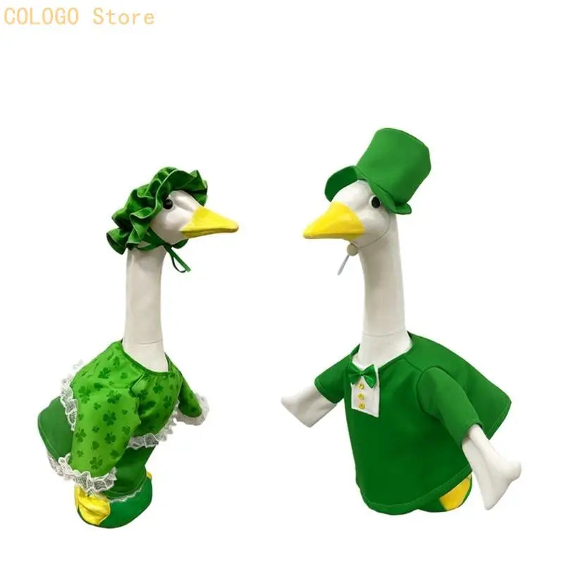 Multifunctional Patrick's Day Attire Suit Porch Geese Feature Qme