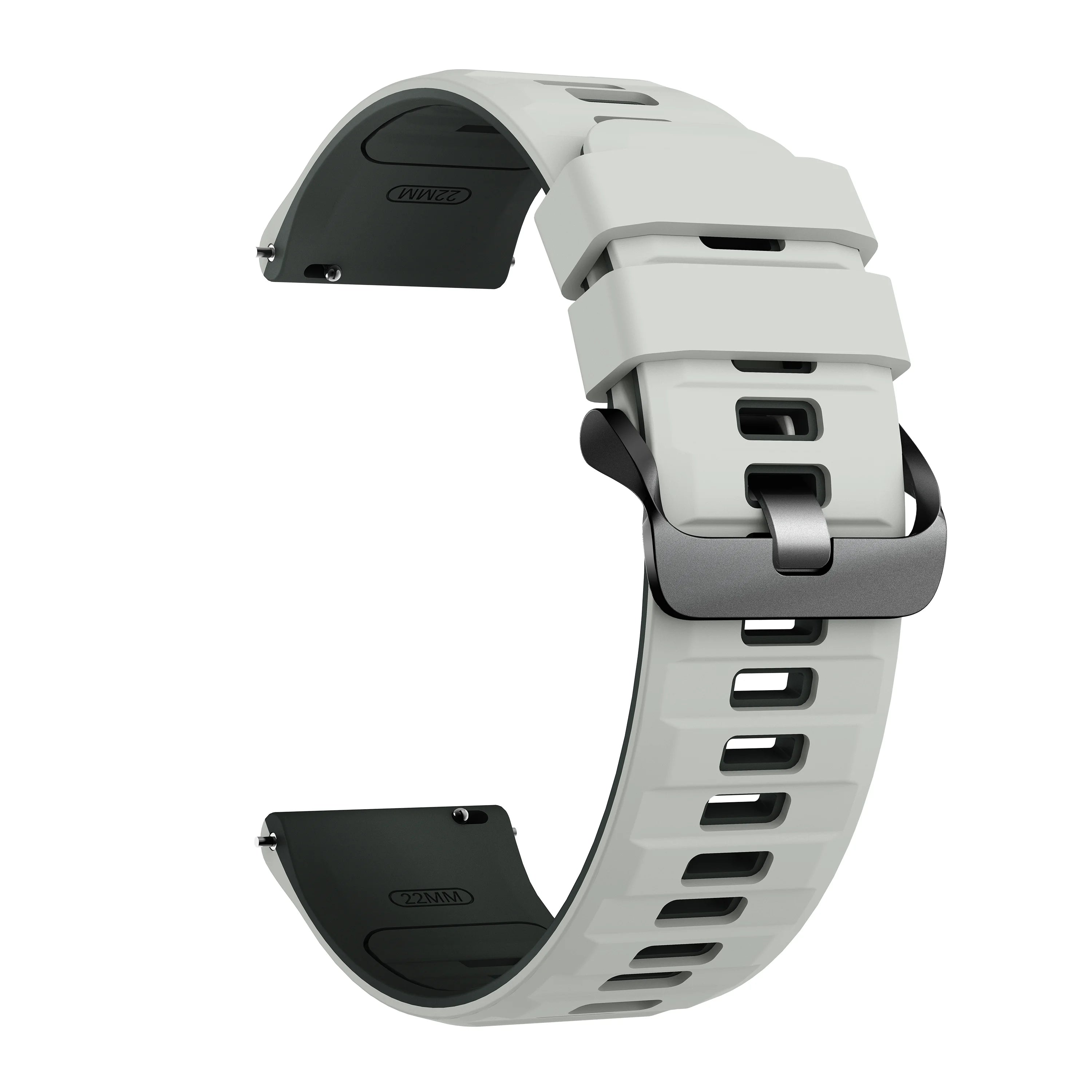 22mm Silicone Strap For OnePlus Watch 3 2 2R Sports Replacement Wristband Bracelet For OPPO Watch 4 Pro X X2 Band Correa Qme White Gray 22mm Universal
