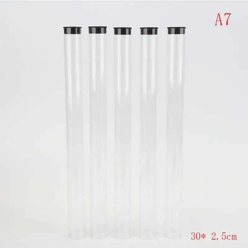 Clear Travel Toothbrush Case Storage Tubes Lids Portable Holder Qme A7
