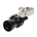 Practical Sound Simulator Portable Car Turbo Whistle Exhaust Pipe Whistle Muffler Blow Off Car Automobile Accessories Qme black
