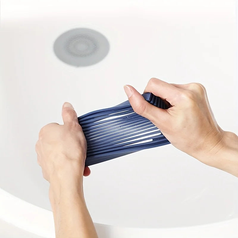 1 bathroom soft rubber drain soap box without punching holes Qme