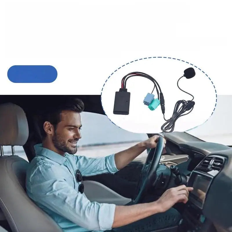 Bluetooth 5 0 Car Radio Mini ISO Connector Adapter Biurlink Fast Qme