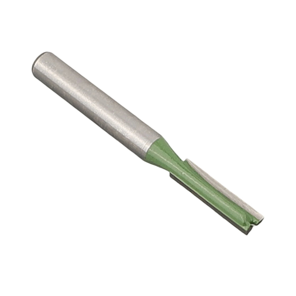 6MM Shank Milling Cutter Wood Carving Single Double Flute Straight Router Bit Cleaning Straight Drill Bit Woodworking Tools Qme