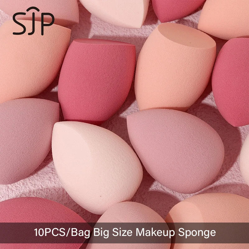 3 4 Makeup Sponge Blenders Blending Foundation Applicator Cosmetic Qme pink