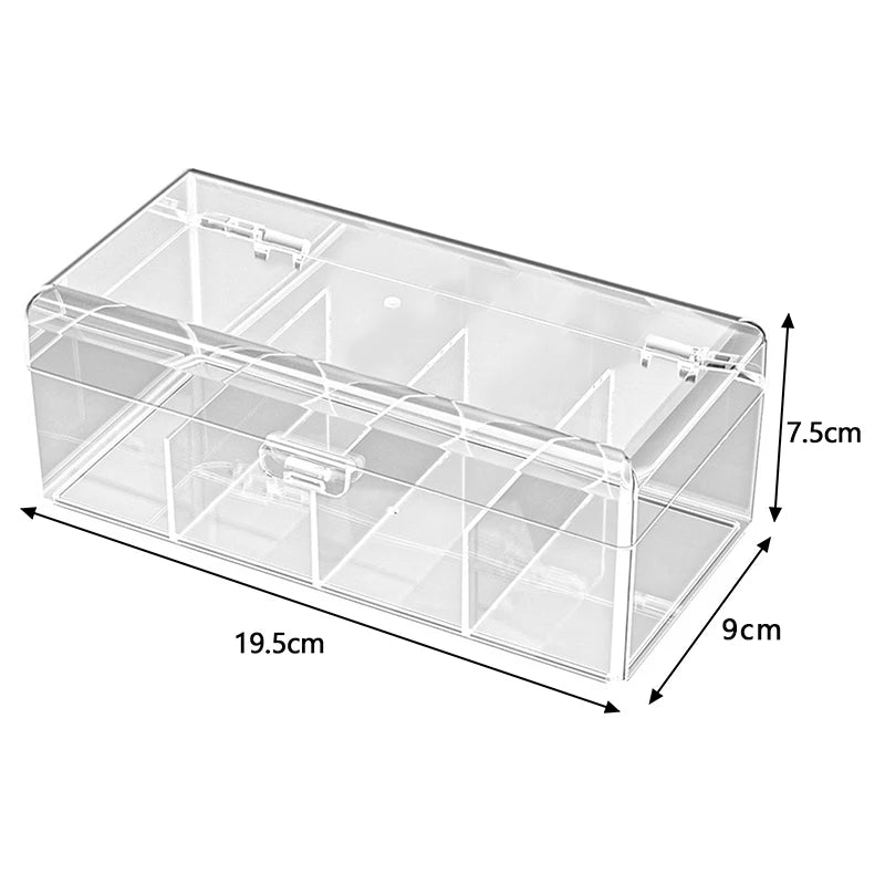 Card Case Protector Container Kpop Photocard Storage Box Transparent Qme