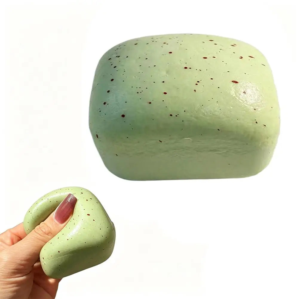 Mini Toast Squishy Toy Soft Slow Rebound Fidget Sensory Stress Relief Qme C