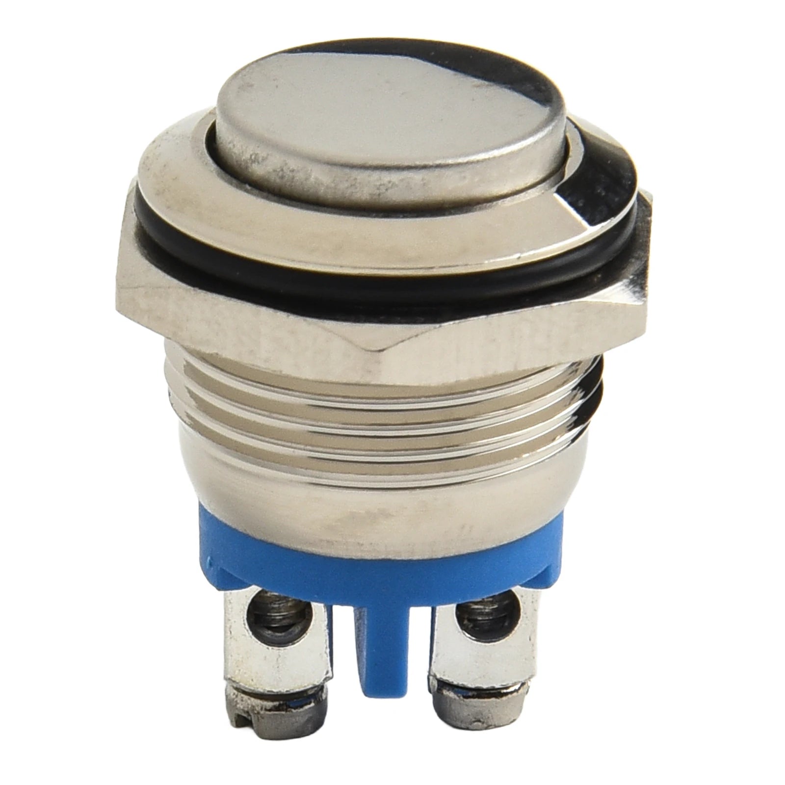 Waterproof Metal Push Button Switch LED Light Momentary Reset Qme high head