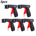 1/3/5Pcs Reusable Aerosol Trigger Converter Handle DIY Sprayer Accessory For Auto Body Scratch Touch Up And Paint Repair Jobs Qme black-red 5pcs