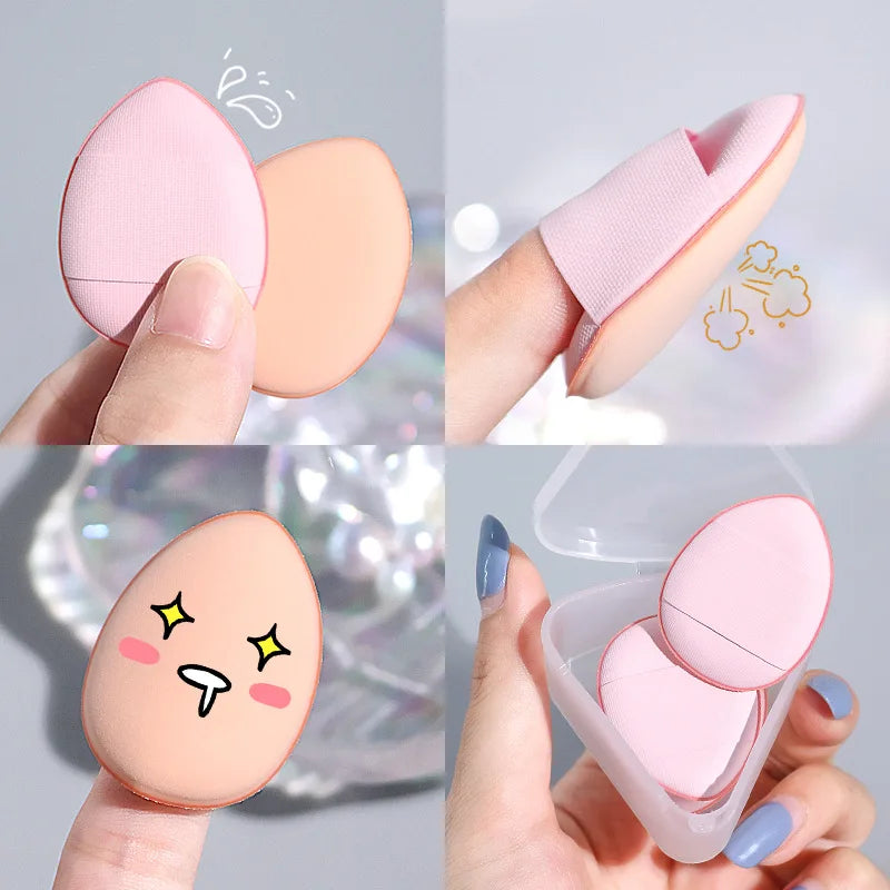 Mini Professional Cosmetic Cushion Puff Concealer Foundation Detail Qme