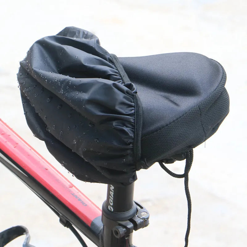 Waterproof Dustproof Bike Saddle Cover Mountain Road Bikes UV Qme