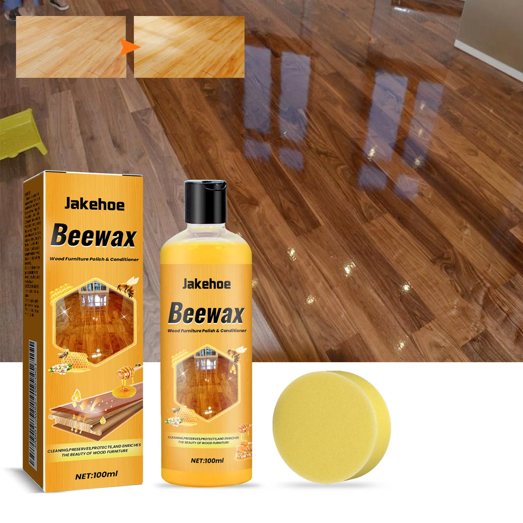 Floor Cleaner; Home Wooden Floor Protection Cleaning Maintenance Wax for Decontamination and Dust Prevention, Polishing and Qme Default Title
