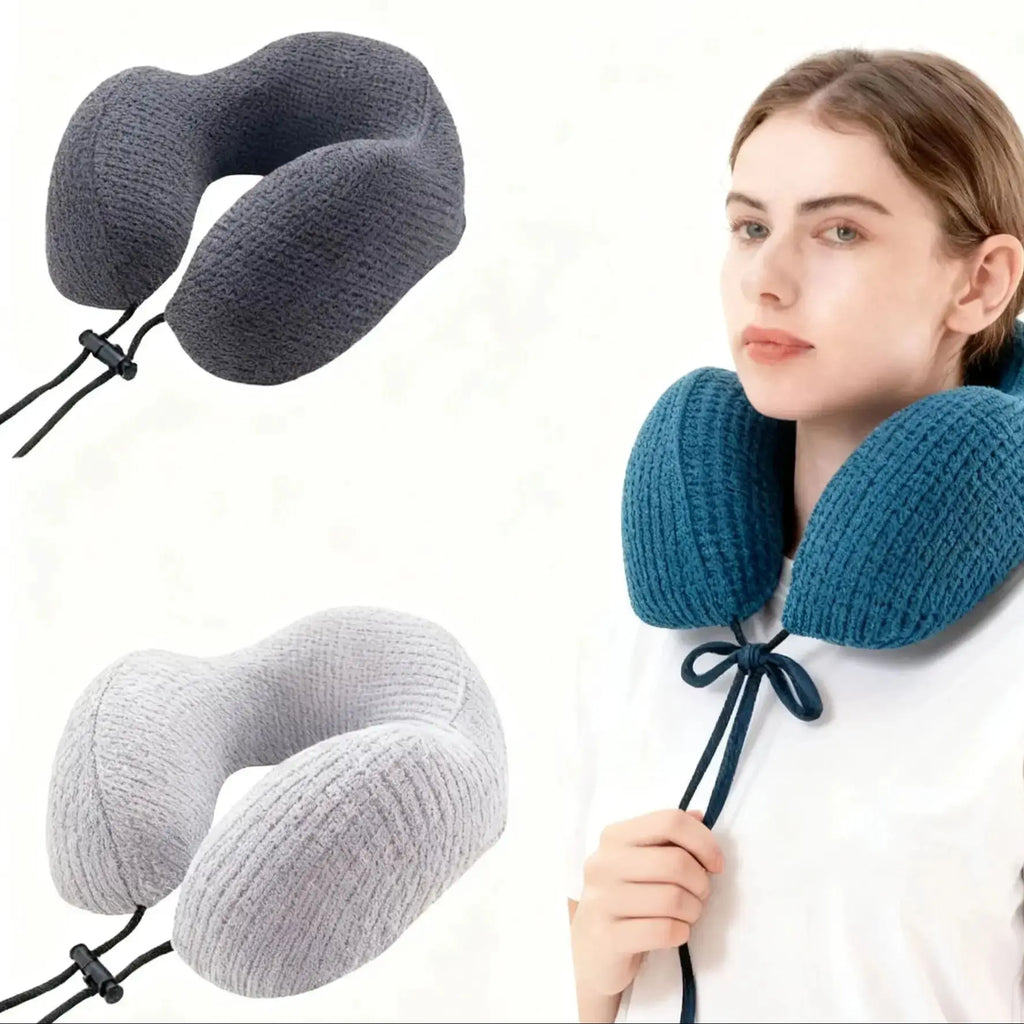 Multi Functional U-shaped Pillow Memory Cotton Comfortable Sleep Neck Qme