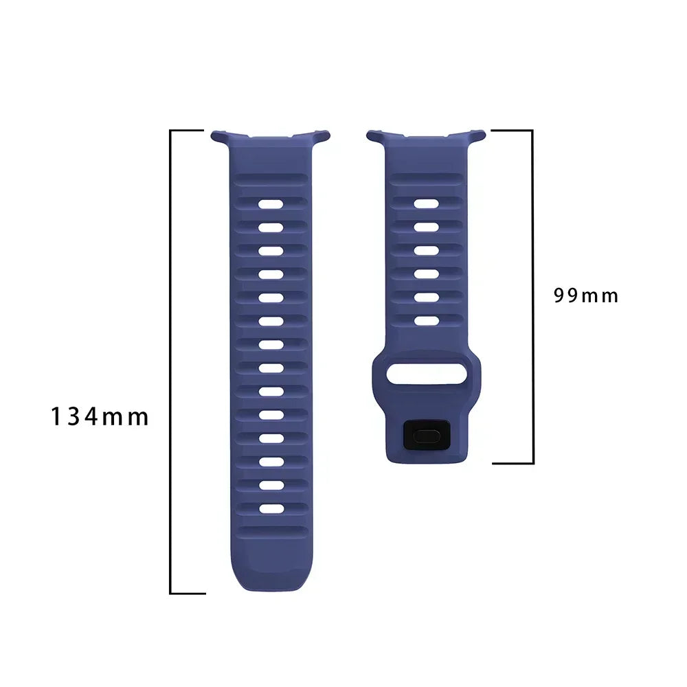 No Gaps Silicone Sport Strap For Samsung Galaxy Watch Ultra 47mm Band For Watch Ultra Replacement Bracelet Watchband Qme