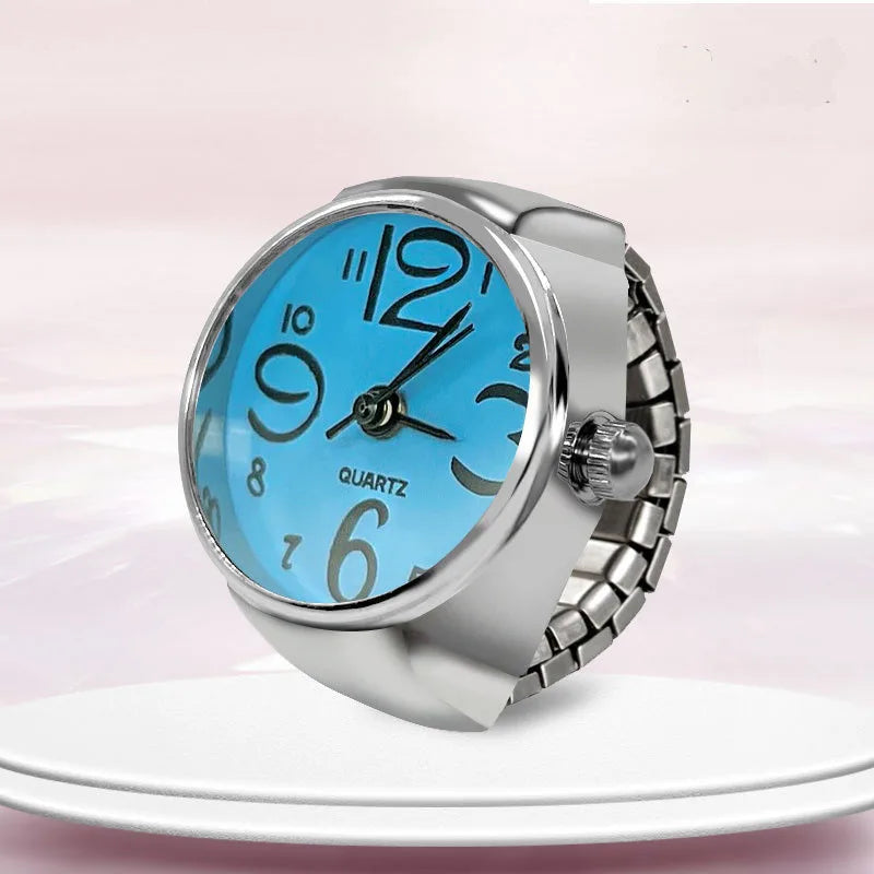 Personalized men's and women's finger watches hot selling couple ring watches Korean version fashion Qme 5