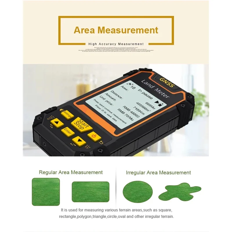 A02F-S1 Portable GPS GPS GLONASS SBAS Beidou Land Measuring Meter Land Surveying Tool GPS GLONASS SBAS Beidou Land Measuring Met Qme