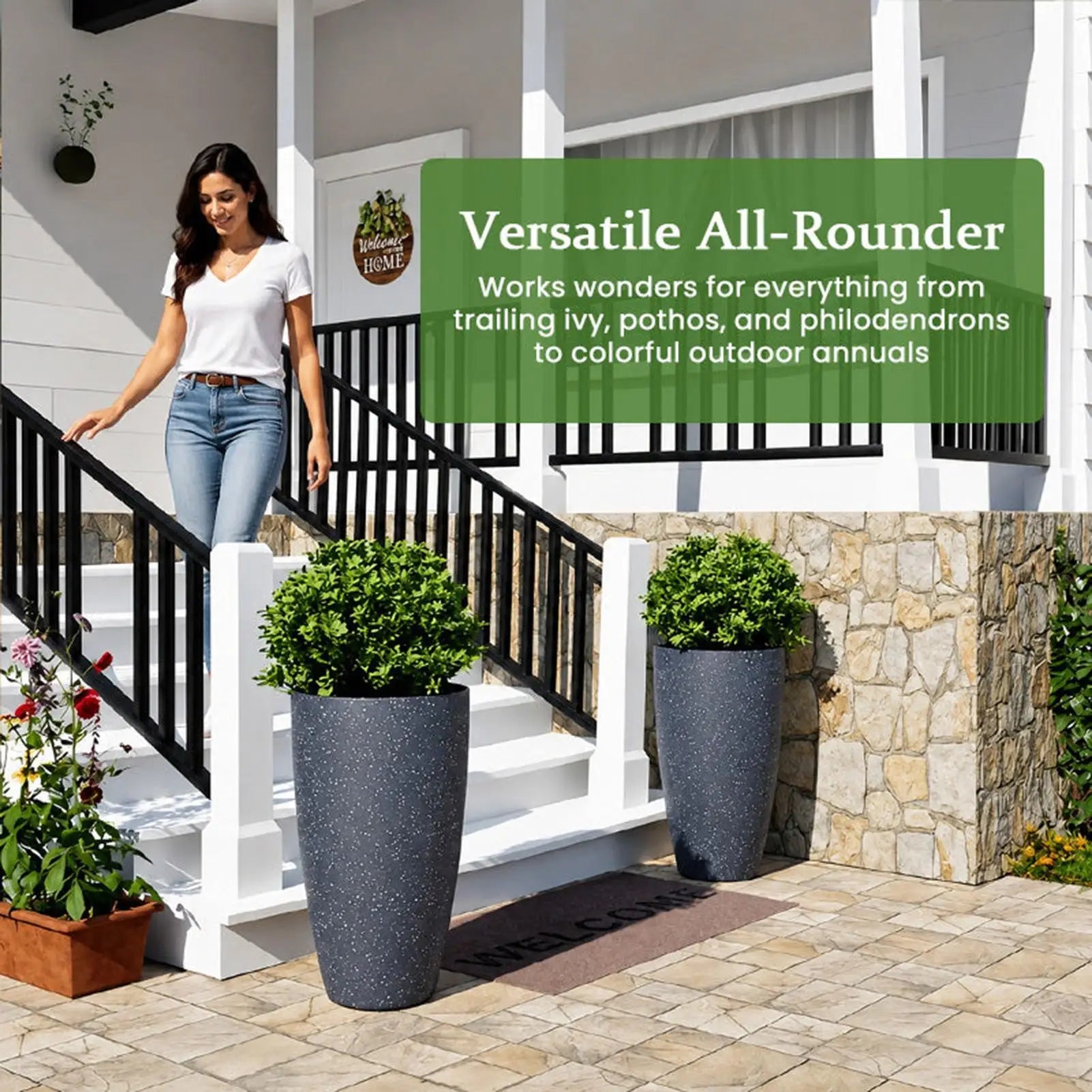 Plant Risers Inside Pots Adjustable Planter Lift Support Flower Pot Qme
