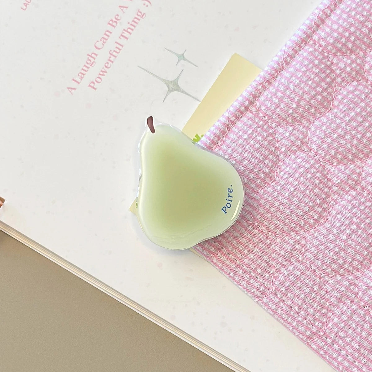 Small Fresh Fruit Freeze Phone Stand Stretchable Multi Functional Qme green