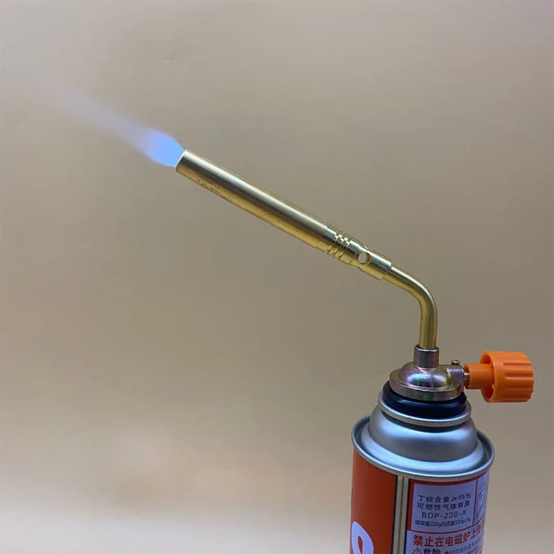 Butane Burner Welding Gas Torch Flame Gun Brazing Flamethrower Qme Default Title
