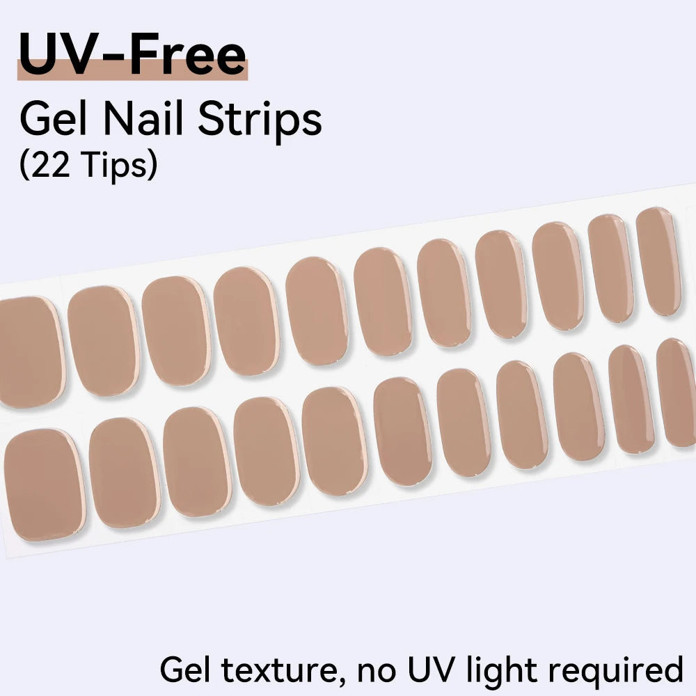 22Tips Full Cover Nail Stickers Valentine's Day Love Polish Sticker