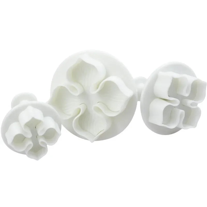 Silicone Hydrangea Fondant Cake Decorating Plunger Cutter Flower Qme