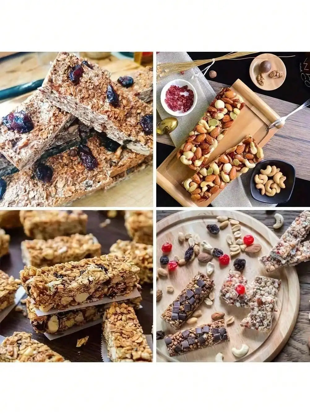 Silicone Granola Bar Mold Candy Rectangle Protein Baking Chocolate Qme