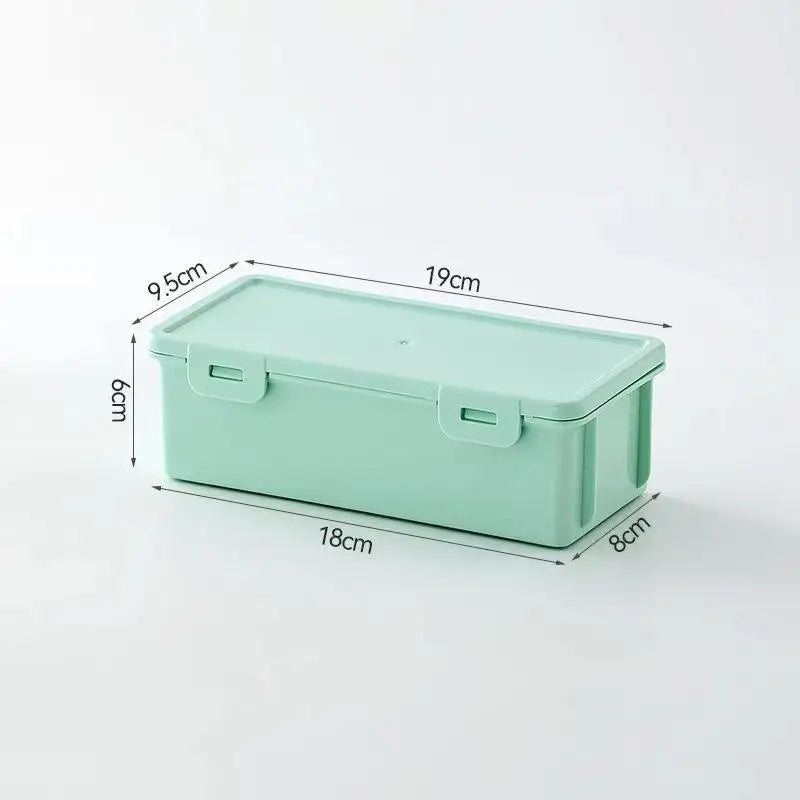 Macaron Plastic Pencil Case Large Capacity Snap Lid Perfect Students Qme K