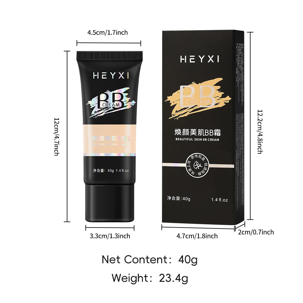 Hydrating BB Cream Full Coverage Concealer Long-lasting Foundation Qme
