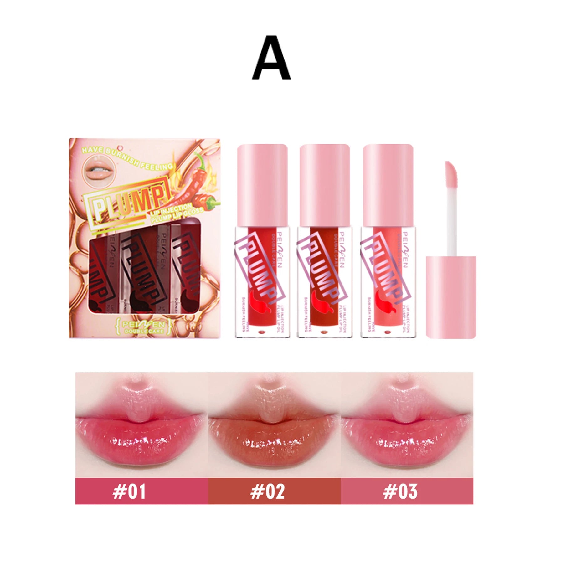 Moisturizing Lip Oil Nourishing Glossy Gloss Suitable Dry Lips Ideal Qme A