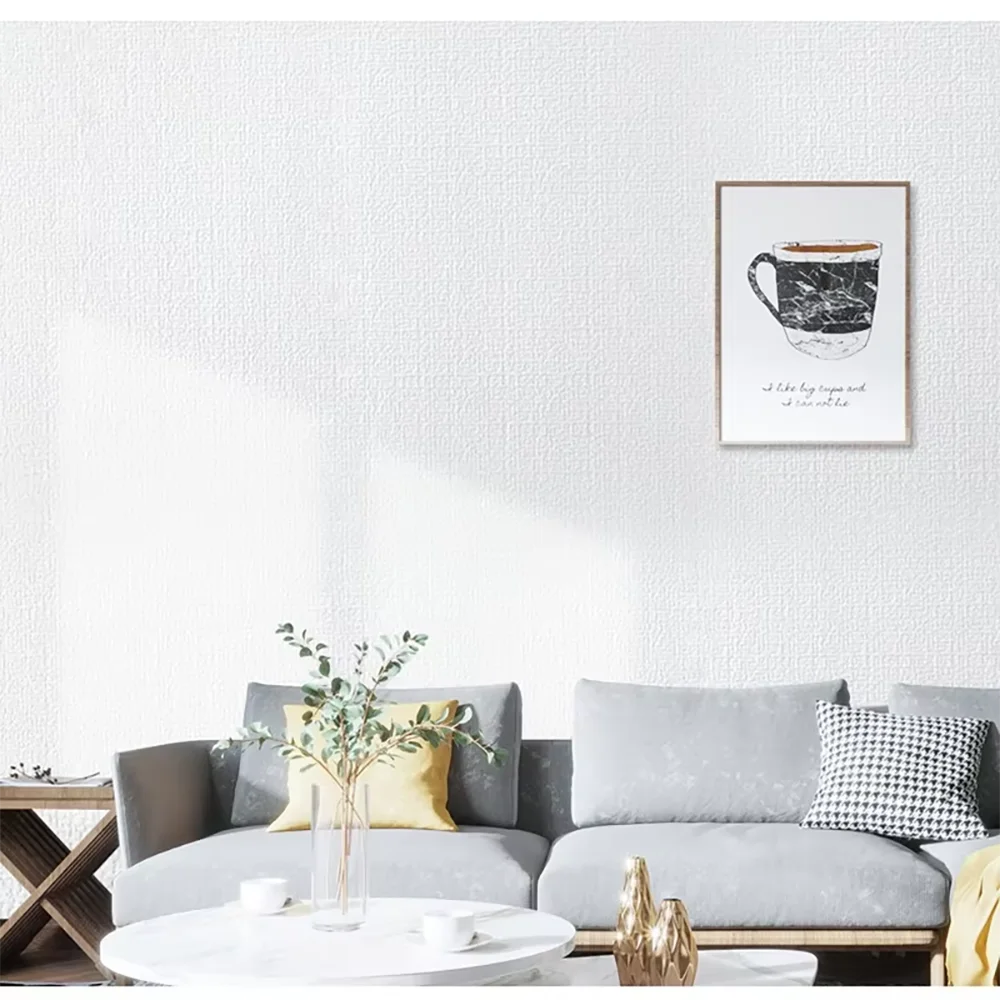Decorative Waterproof Mildew Proof PVC Thickened 3D Linen Foam Qme