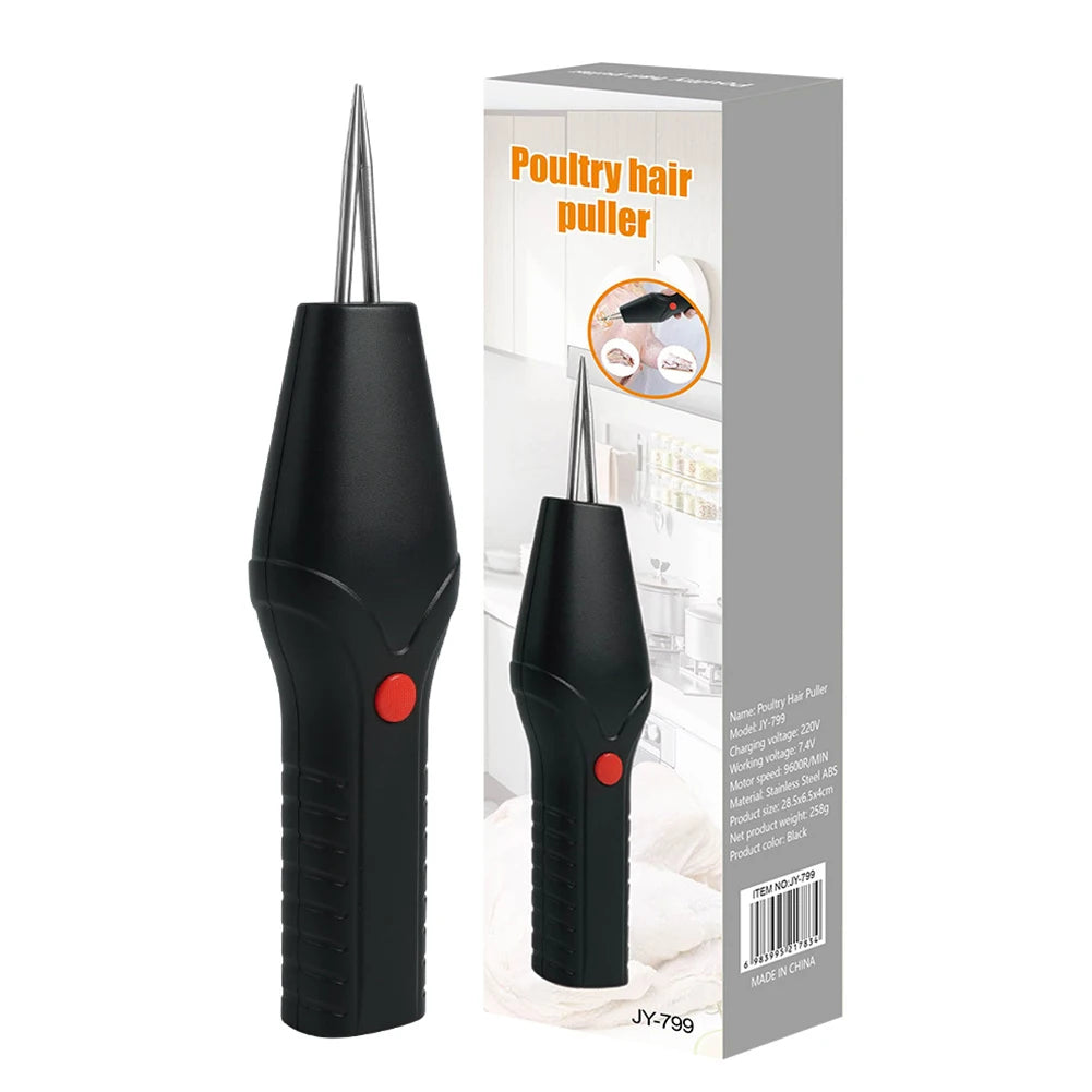 Electric Quick Plucker Duck Goose Automatic Epilator USB Rechargeable Feathers Removal Machine Dehairing Hair Plucking Device Qme