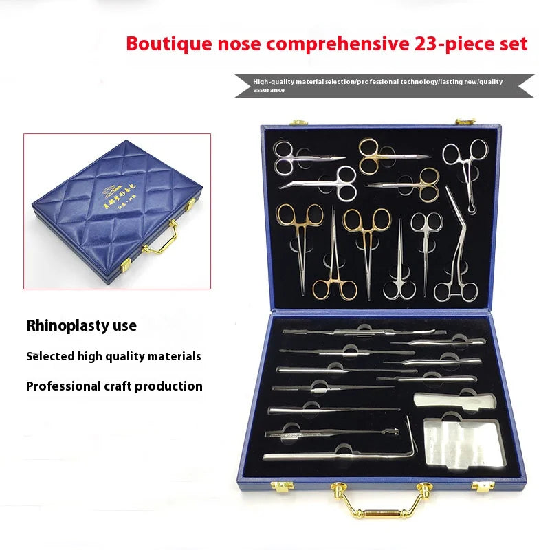 Rhinoplasty 23-piece Prosthesis Placement Forceps Nasal Septum Qme