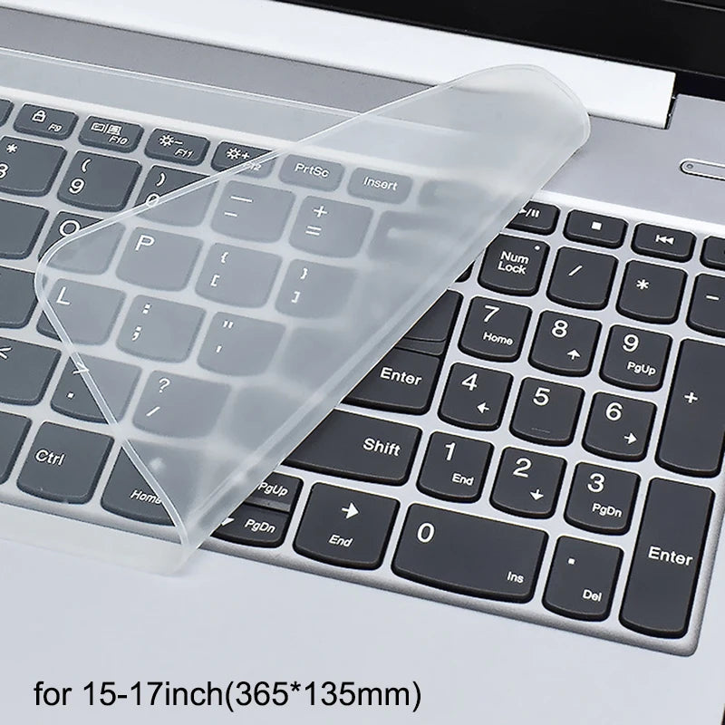 Universal Laptop Keyboard Cover Protector 12- Waterproof Dustproof Qme for 15-17inch