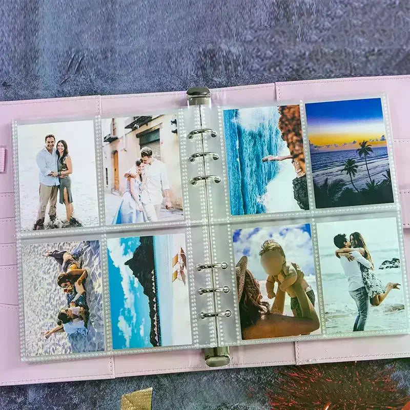 Page 4 Grids Photo Card A5-Binder Kpop Albums Idol Cards Loose-leaf Qme
