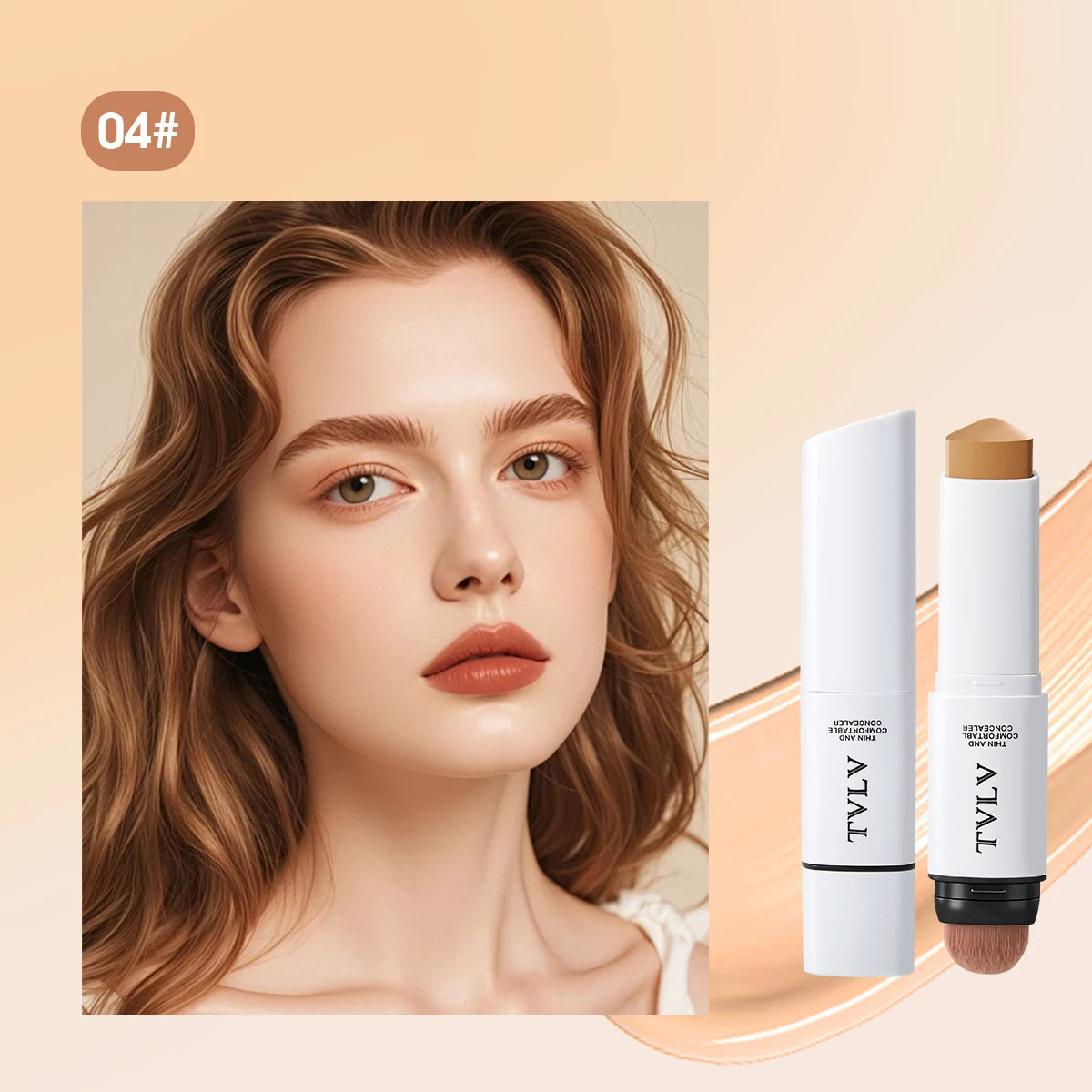 Concealer Double Head Design Light Thin Covers Facial Defects Creates Qme 04