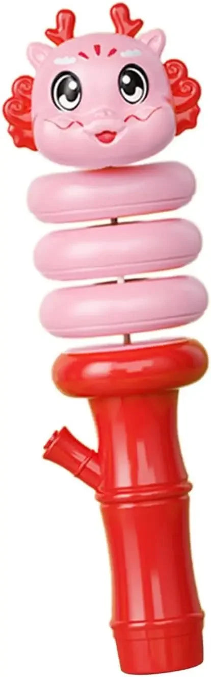 Whistling Snake Toy Twisting Whistle Animal Noise Makers Toddler Decompression Swinging Balance Toy Preschool Educational Toy Qme pink dragon